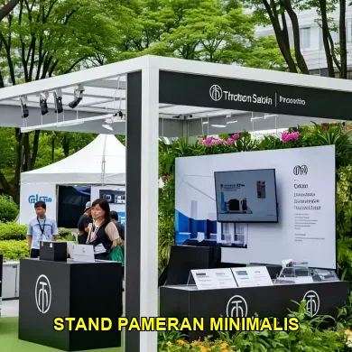 stand pameran minimalis